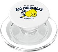 The Village of Rio Ponderosa TV FL USA Pickleball Design PopSockets PopGrip para MagSafe