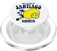 The Village of Santiago TV FL USA Pickleball Design PopSockets PopGrip para MagSafe