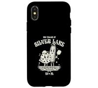 The Village of Silver Lake TV FL, divertido diseño de pickleball Carcasa para iPhone X/XS