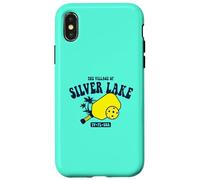 The Village of Silver Lake TV, FL, EE. UU., diseño de pickleball Carcasa para iPhone X/XS