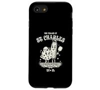 The Village of St Charles TV FL, divertido diseño de pickleball Carcasa para iPhone SE (2020) / 7 / 8
