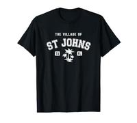 The Village of St Johns TV FL Diseño de Estilo clásico Camiseta gráfica económica