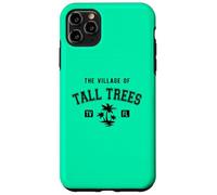 The Village of Tall Trees, diseño de Palmeras de Estilo clásico Carcasa para iPhone 11 Pro MAX