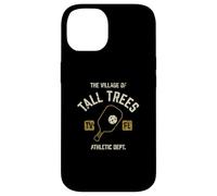 The Village of Tall Trees Pickleball Diseño envejecido Carcasa para iPhone 14