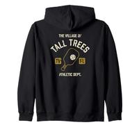 The Village of Tall Trees Pickleball Diseño envejecido Sudadera con Capucha