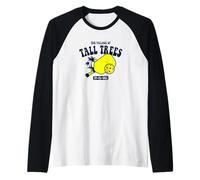 The Village of Tall Trees, TV, FL, EE. UU., diseño de pickleball Camiseta Manga Raglan