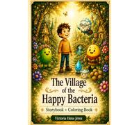 The Village of the Happy Bacteria: Children's Story + Coloring Book About the Microbiome, Healthy Eating and Healthy Habits (Tales from the Kingdom of Balance)