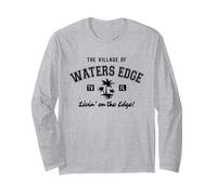 The Village of Waters Edge Estilo clásico Diseño de Palmeras Manga Larga