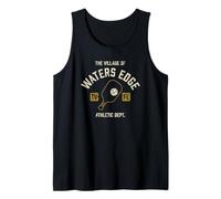 The Village of Waters Edge Pickleball Diseño envejecido Camiseta sin Mangas