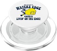 The Village of Waters Edge TV, FL, EE. UU., diseño de Pickleball PopSockets PopGrip para MagSafe