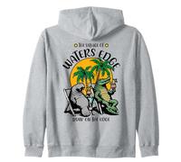 The Village of Waters Edge TV Manatí Alligator Design Sudadera con Capucha