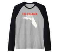 The Villages Florida Estados Unidos Estados Unidos Viajes Floridano Camiseta Manga Raglan