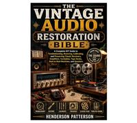 The Vintage Audio Restoration Bible: A Complete DIY Guide to Troubleshooting, Restoring, Calibrating, and Preserving Classic Receivers, Amplifiers, ... Decks, Reel-to-Reel Machines, and Speakers.