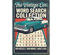 The Vintage Car Word Search Collection: A Nostalgic Puzzle Journey Through Classic Automobiles and Timeless Designs