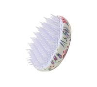 The Vintage Cosmetic Company Detangling Brush Multi-Sized Bristles Glides Through Hair Gentle Minimal Breakage Comfortable Grip Handbag Accessory Floral Design