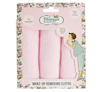 The Vintage Cosmetic Company Paños Desmaquillantes para una Eliminación de Maquillaje sin Esfuerzo, Pack de Tres Paños Quitamaquillaje.