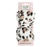 The Vintage Cosmetic Company Peggy Make-up Vintage Headband Hold Back Hair Soft and Comfy Leopard Print
