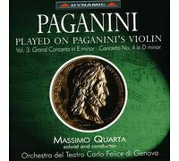 The violin concertos played on P