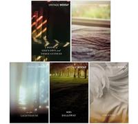 The Virginia Woolf 5 Books Collection Set (The Waves, To the Lighthouse, A Room of One's Own and Three Guineas, MRS Dalloway & Orlando)
