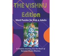 The Vishnu Dashavatara Edition Word Puzzles for Kids Adults: Vishnu 44 Word Puzzles with Solutions | A Creative Journey into Sanatan Hindu Dharma | ... Vishnu | (Vedic Wisdom Series - Word Search)