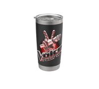 The Voice Logo Vaso térmico de acero inoxidable de doble pared