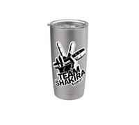 The Voice Shakira Logo Vaso térmico de acero inoxidable de doble pared