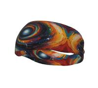 The vortex of art - Diademas deportivas para hombres, absorben la humedad, RRXNBCGG, diadema de entrenamiento para correr, ciclismo, fútbol, diadema para mujeres y hombres
