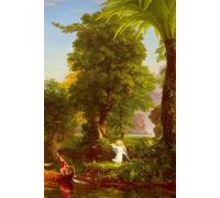 The Voyage of Life (Youth) - Thomas Cole - Notebook: 120 Lined Pages 6" x 9" Journal Diary Notepad