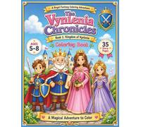 The Vynlenia Chronicles: Kingdom of Vynlenia: A Magical Story Coloring Book for Kids Ages 5-8
