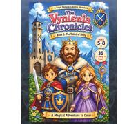 The Vynlenia Chronicles : The tablet of unity: A Fantasy Adventure Story Coloring Book for Kids Ages 5-8