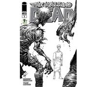 THE WALKING DEAD #1 EMERALD CITY COMIC-CON BLACK & WHITE VARIANT COVER BY ERIK LARSEN