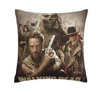 The Walking Dead Cushion Covers Decorative Throw Pillow Case Sofa Car Pillowcase for Outdoor Home Bed Decor 45 x 45cm,Set of 1 -s2003