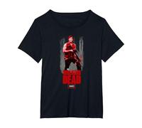 The Walking Dead Daryl Dixon Crossbow Camiseta, Mujer Tallas Grandes, Negro, 3XL Grande