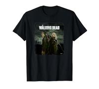 The Walking Dead Daryl y Carol Temporada 11 Camiseta, Hombre, Negro, 4XL