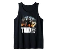 The Walking Dead Group Action Pose Camiseta sin Mangas