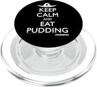 The Walking Dead Keep Calm Eat Pudding PopSockets PopGrip para MagSafe