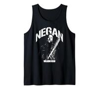 The Walking Dead Negan Mono Camiseta sin Mangas, Hombre, Negro, XL