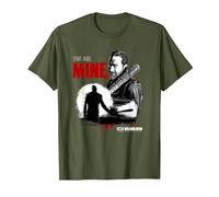 The Walking Dead Negan You Are Mine Camiseta, Hombre, Verde Oliva, M