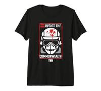 The Walking Dead Resist The Commonwealth Camiseta Premium