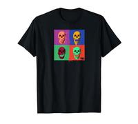 The Walking Dead Skull Pop Camiseta, Hombre, Negro, S