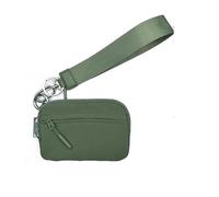 The Wallet 2nd Gen, Wallet, Wristlet Nylon Wallets For Women, Waterproof Zippered Card Case(Green)