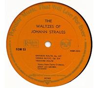 The Waltzes Of Johann Strauss - Johann Strauss, Vienna State Opera Orchestra* LP