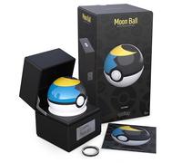 The Wand Company Réplica original de Poké Ball: réplica auténtica, realista, electrónica, fundida a presión con características de luz de vitrina. Con licencia oficial de Pokémon