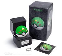 The Wand Company Poke Ball Diecast Pokemon Friend Ball, Juguete Pokemon Collectible, Incluye 1 Unidad, Para Niños y Adolescentes