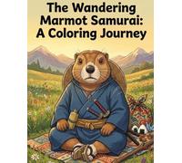 The Wandering Marmot Samurai: A Coloring Journey: An Adult Coloring Book of a Wandering Warrior on a Peaceful Road