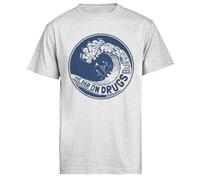 The War On Drugs Camiseta De Manga Corta De Hombre Gris
