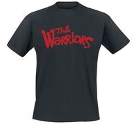 The Warriors Coney Island Hombre Camiseta Negro L 100% algodón Regular