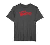 The Warriors Original Title Logo Camiseta, Hombre Tallas Grandes, Jaspeado Oscuro, 6X Alto