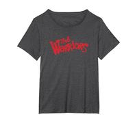 The Warriors Original Title Logo Camiseta, Mujer Tallas Grandes, Jaspeado Oscuro, 4XL Grande
