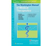 The Washington Manual of Medical Therapeutics
